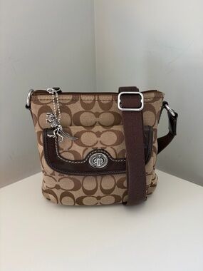 Coach Signature Canvas Park Crossbody | Y2k Vintage